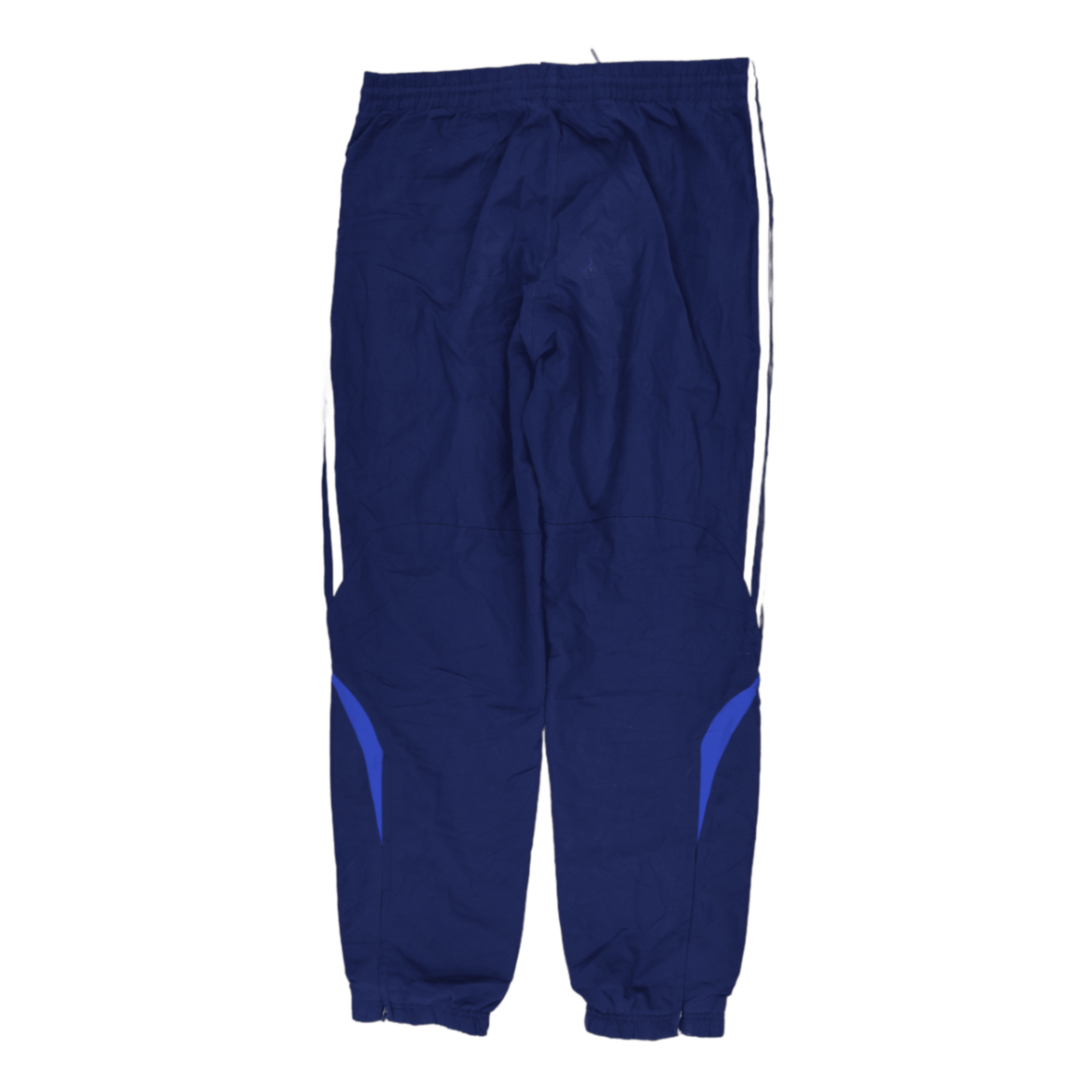 Adidas Classic Navy Blue Track Pants Men's Medium Polyester 78 cm Inseam