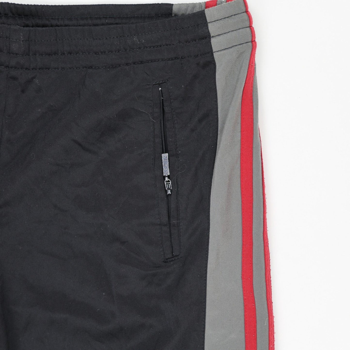 adidas Retro 90s Snap Track Pants Black Medium Polyester