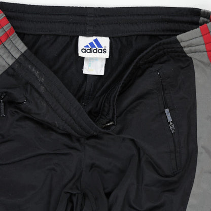 adidas Retro 90s Snap Track Pants Black Medium Polyester