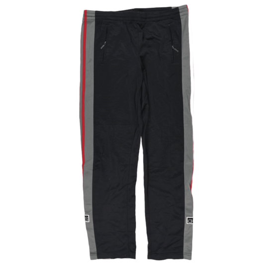 adidas Retro 90s Snap Track Pants Black Medium Polyester