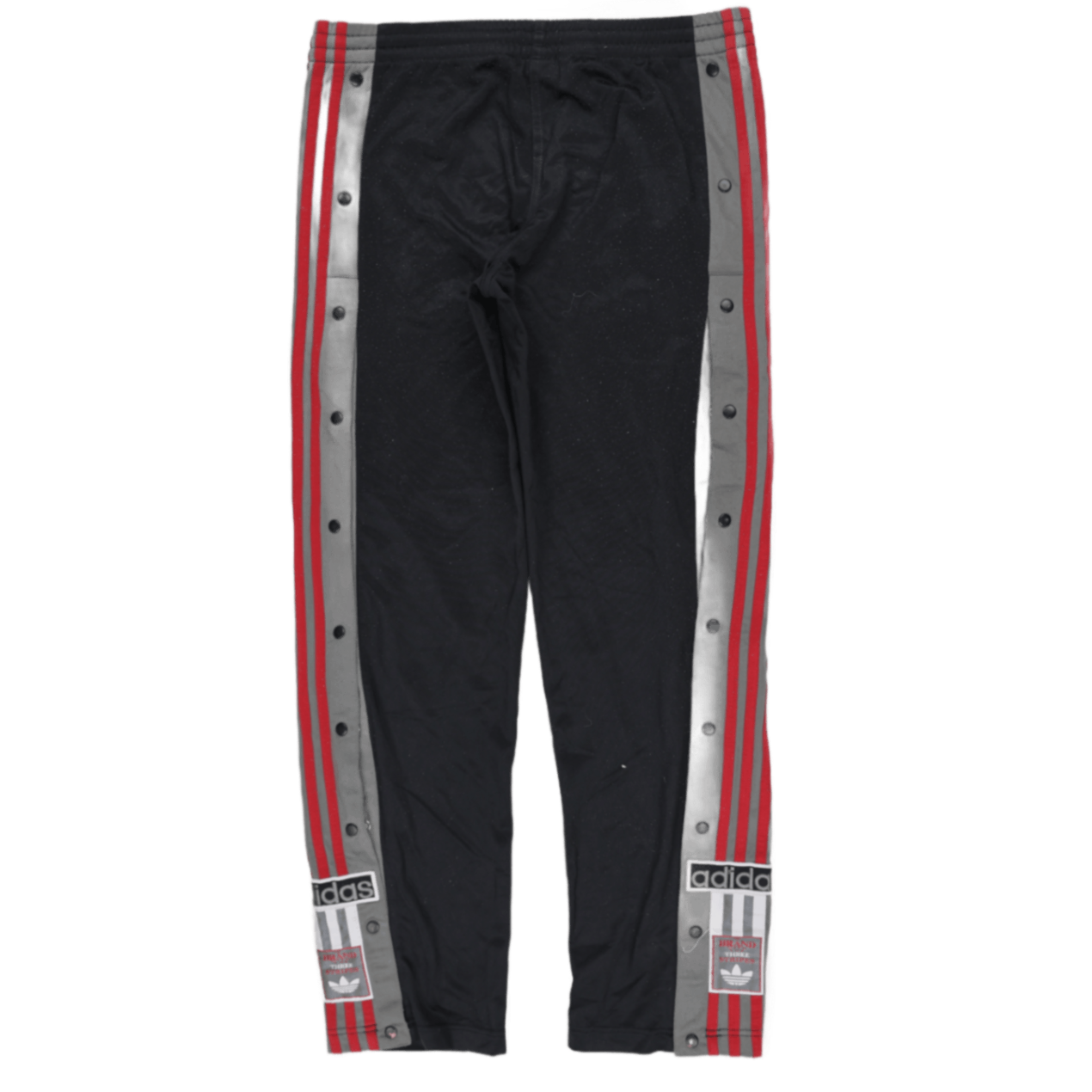 adidas Retro 90s Snap Track Pants Black Medium Polyester