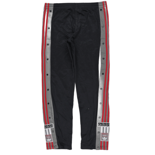 adidas Retro 90s Snap Track Pants Black Medium Polyester