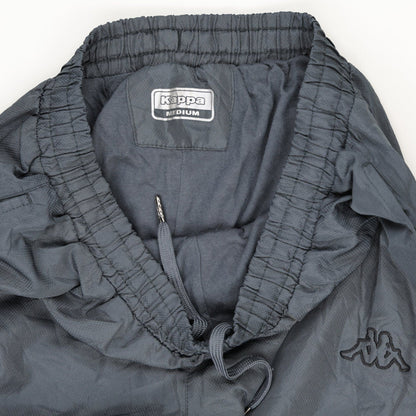 Kappa Navy Blue Track Pants Medium Polyester Mens 76cm Inseam 36cm Waist