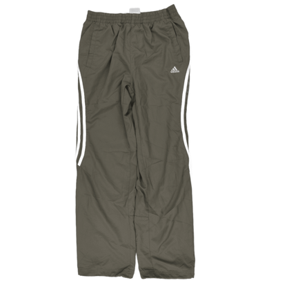 adidas Vintage Khaki Track Pants XL 80 cm Inseam Polyester Mens