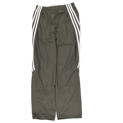 adidas Vintage Khaki Track Pants XL 80 cm Inseam Polyester Mens