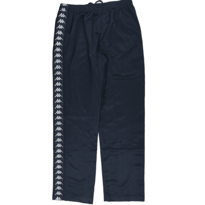 Kappa Navy Blue Track Pants Large Polyester Vintage Men's Clothing