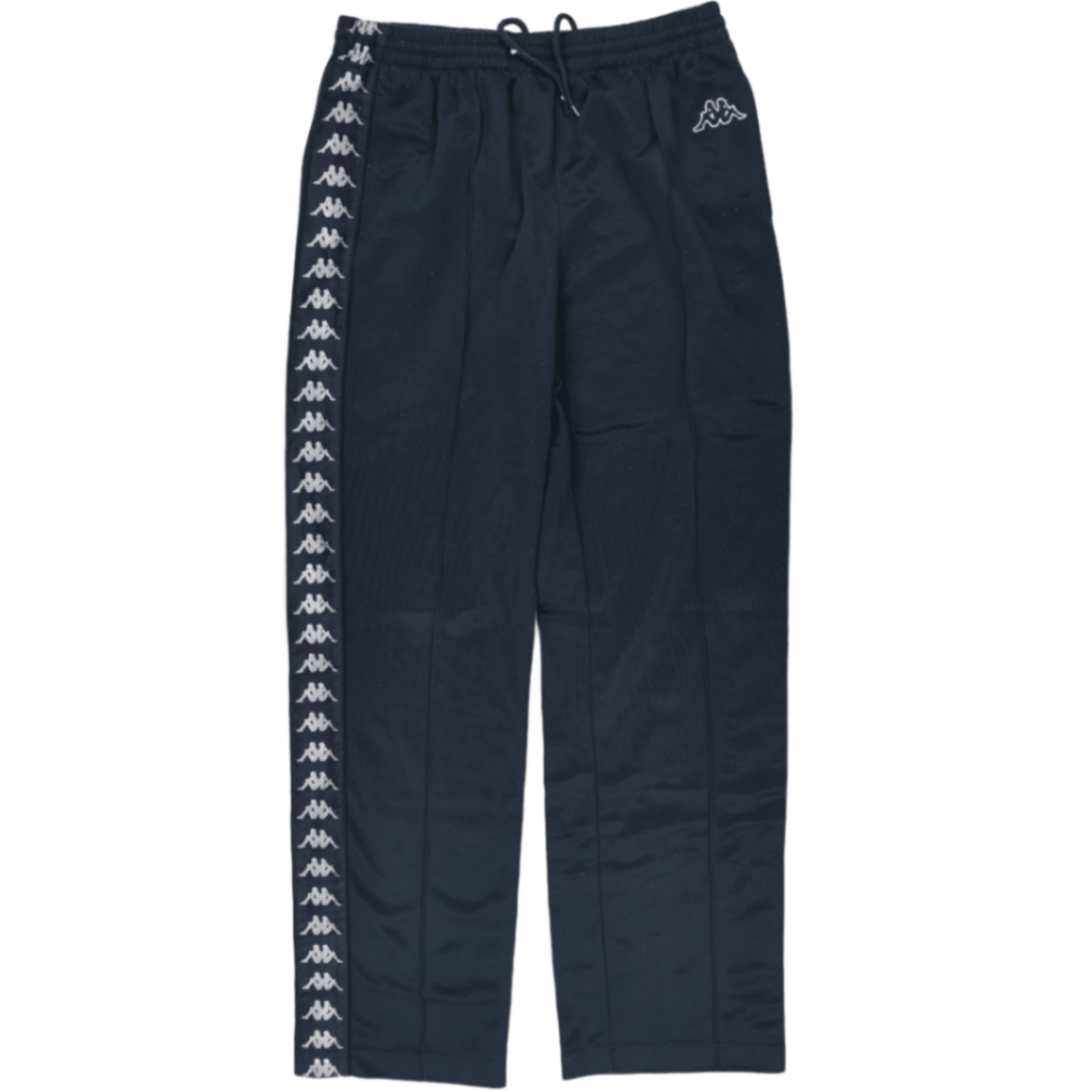Kappa Navy Blue Track Pants Large Polyester Vintage Men's Clothing