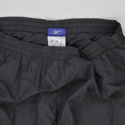 Reebok Black Track Pants for Men Size L 50 Polyester Lightweight
