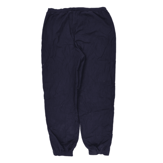 PUMA Navy Blue Track Pants Large Polyester Vintage Athletic Trousers