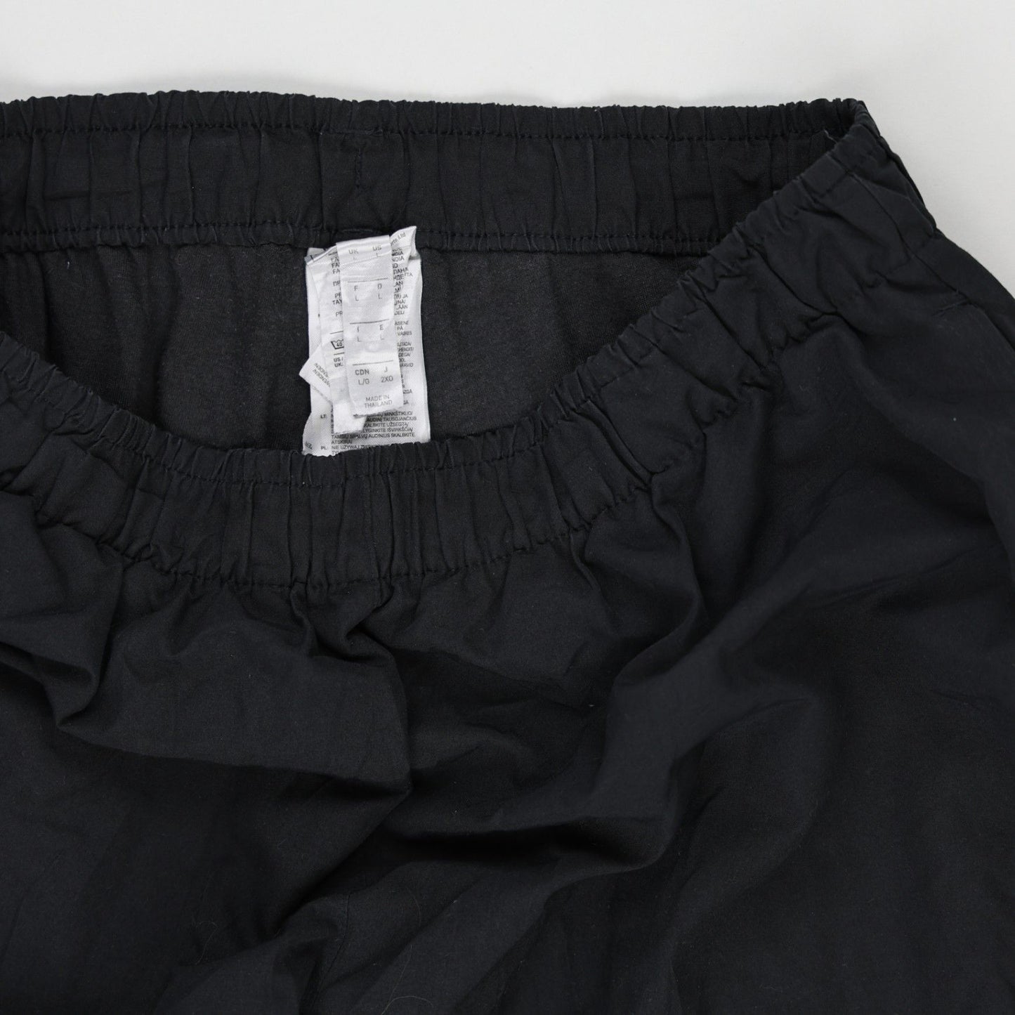 adidas Black Sports Trousers Large 79 cm Inseam 90 cm Waist Polyester