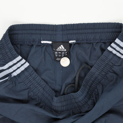 Adidas Originals Navy Track Pants Large Polyester Mens 78 cm Inseam 84 cm Waist
