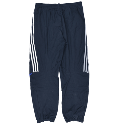 Adidas Originals Navy Track Pants Large Polyester Mens 78 cm Inseam 84 cm Waist
