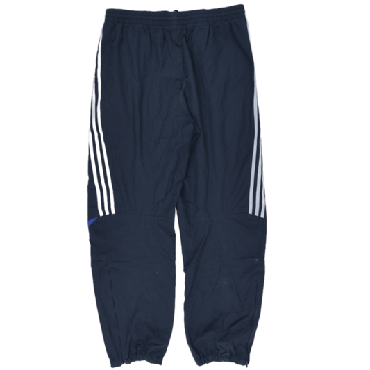 Adidas Originals Navy Track Pants Large Polyester Mens 78 cm Inseam 84 cm Waist