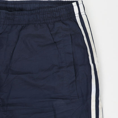 adidas Navy Blue Tracksuit Bottoms Large Polyester Vintage Men's Trousers