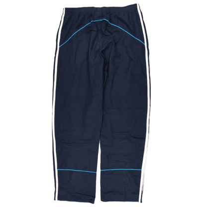 adidas Navy Blue Tracksuit Bottoms Large Polyester Vintage Men's Trousers