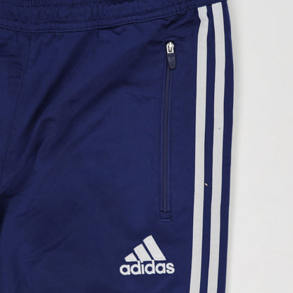 Adidas Navy Blue Track Pants Men's Medium 77 cm Inseam 38 cm Waist Polyester