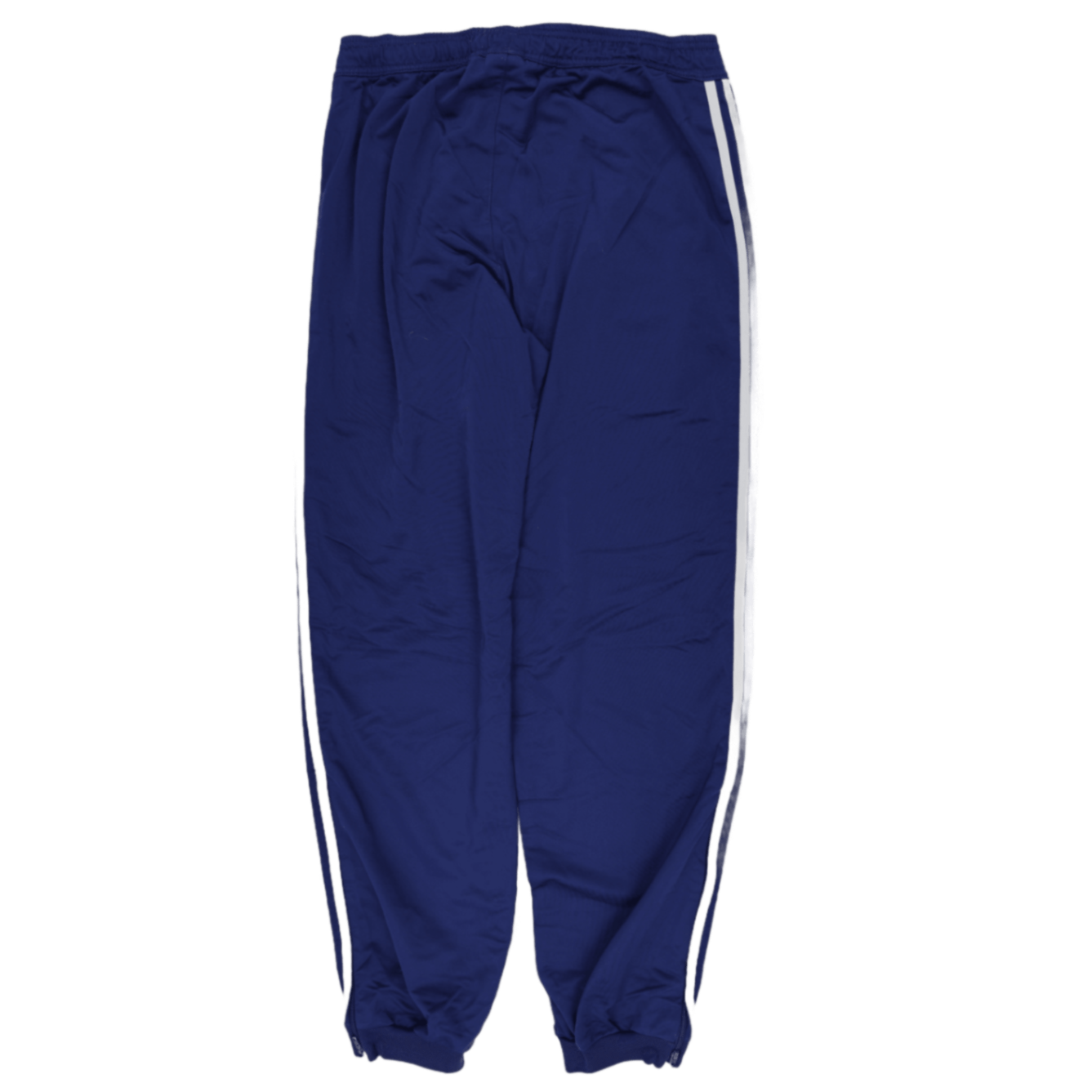 Adidas Navy Blue Track Pants Men's Medium 77 cm Inseam 38 cm Waist Polyester