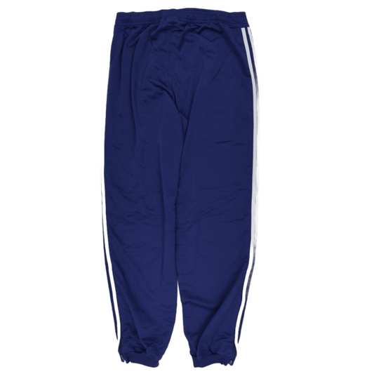 Adidas Navy Blue Track Pants Men's Medium 77 cm Inseam 38 cm Waist Polyester