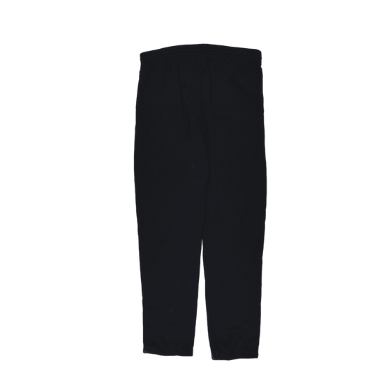 Nike Black Sports Trousers Large 80 cm Inseam 88 cm Waist Polyester Blend