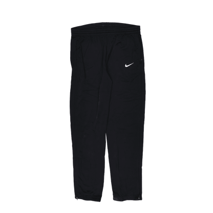 Nike Black Sports Trousers Large 80 cm Inseam 88 cm Waist Polyester Blend