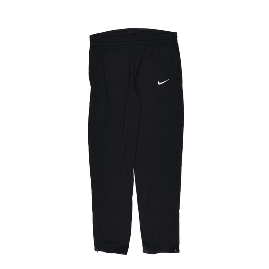 Nike Black Sports Trousers Large 80 cm Inseam 88 cm Waist Polyester Blend