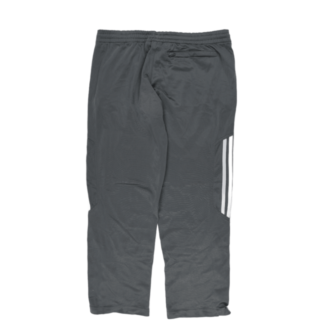 adidas Men's Track Trousers Grey Medium 78cm Inseam Polyester