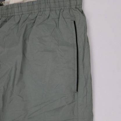 Reebok Vintage Grey Nylon Tracksuit Trousers Size S/M Inseam 76 cm Waist 38-42 cm