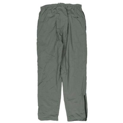 Reebok Vintage Grey Nylon Tracksuit Trousers Size S/M Inseam 76 cm Waist 38-42 cm