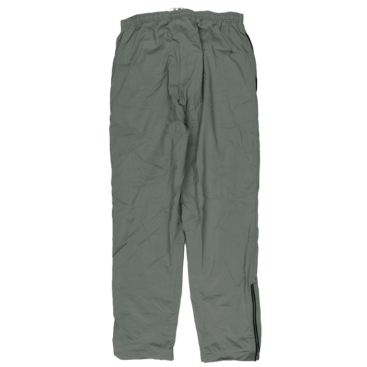 Reebok Vintage Grey Nylon Tracksuit Trousers Size S/M Inseam 76 cm Waist 38-42 cm