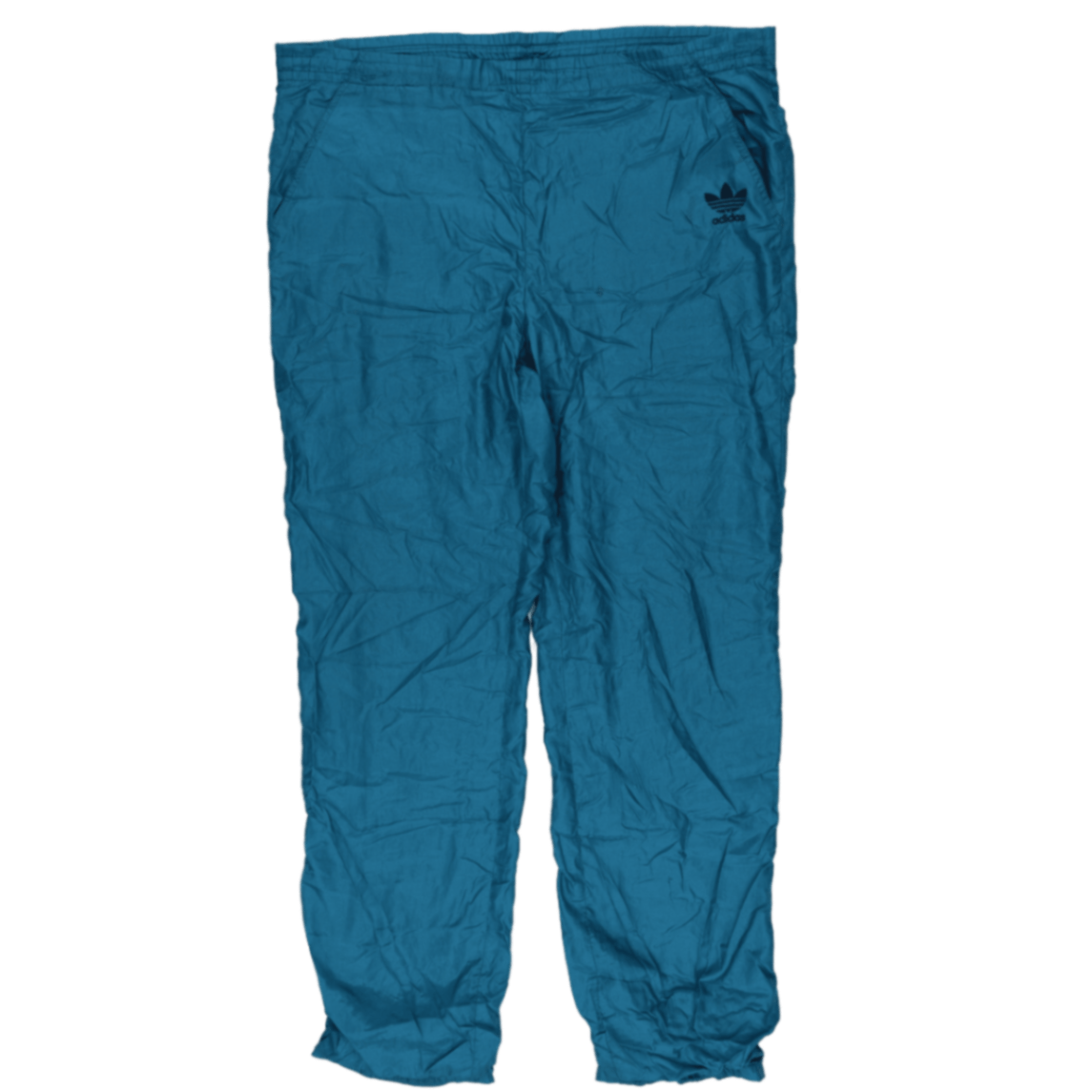 adidas Originals Men's Teal Retro Sports Trousers Size Medium 76cm Inseam Polyester
