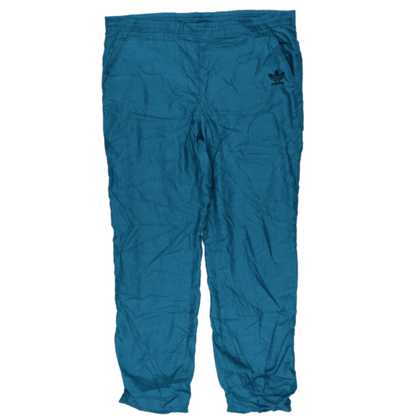 adidas Originals Men's Teal Retro Sports Trousers Size Medium 76cm Inseam Polyester