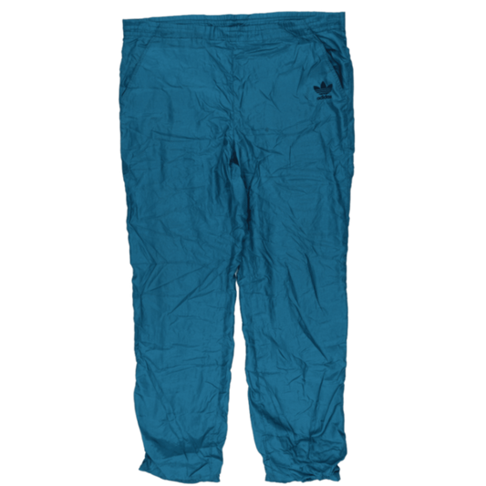 adidas Originals Men's Teal Retro Sports Trousers Size Medium 76cm Inseam Polyester