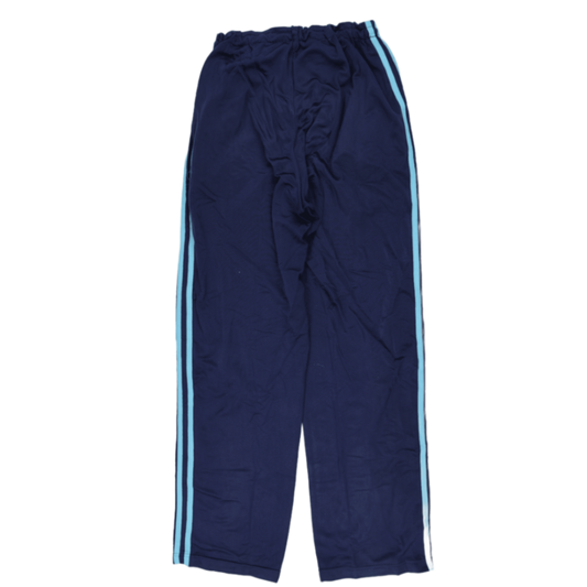adidas Navy Blue Track Pants Men's Size Medium 34 Inch Waist 80 cm Inseam Polyester Blend