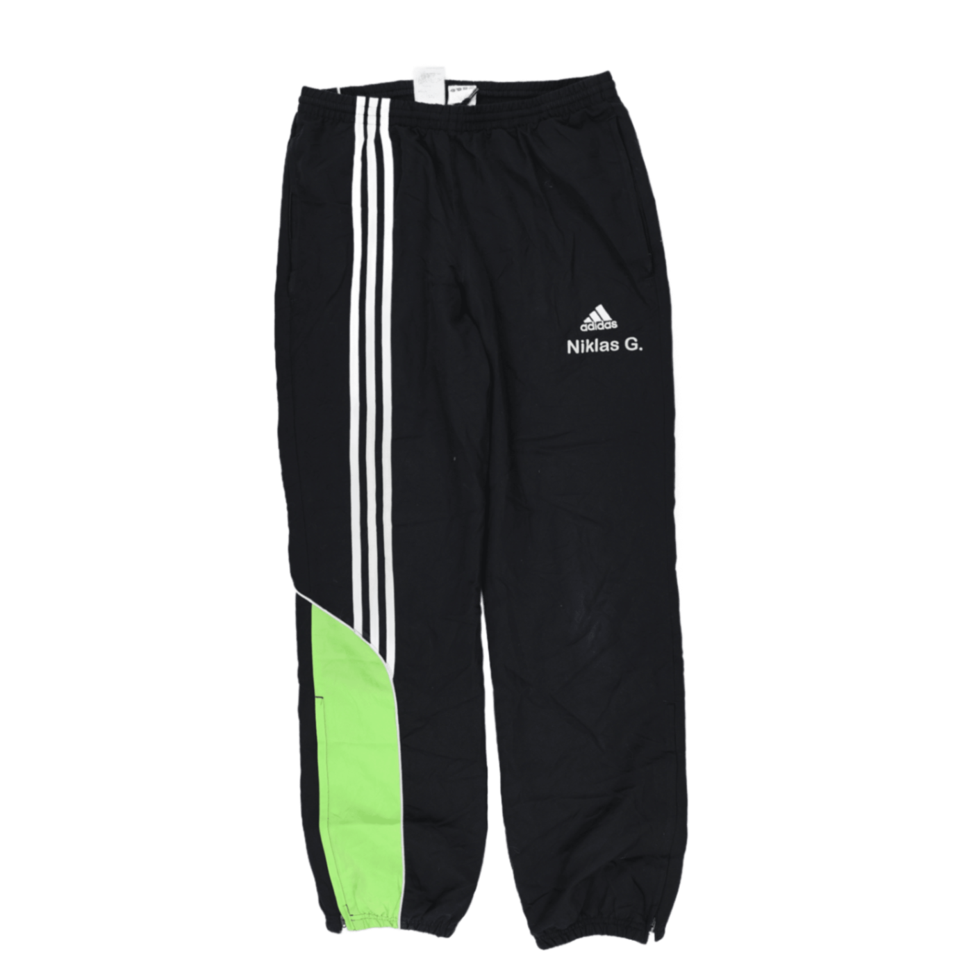 adidas Black Track Pants Medium 76cm Inseam 82cm Waist Polyester