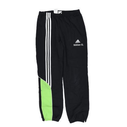 adidas Black Track Pants Medium 76cm Inseam 82cm Waist Polyester