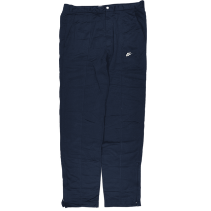 Nike Navy Blue Lightweight Trousers Large 36 in Waist 32 in Inseam Polyester Sportswear