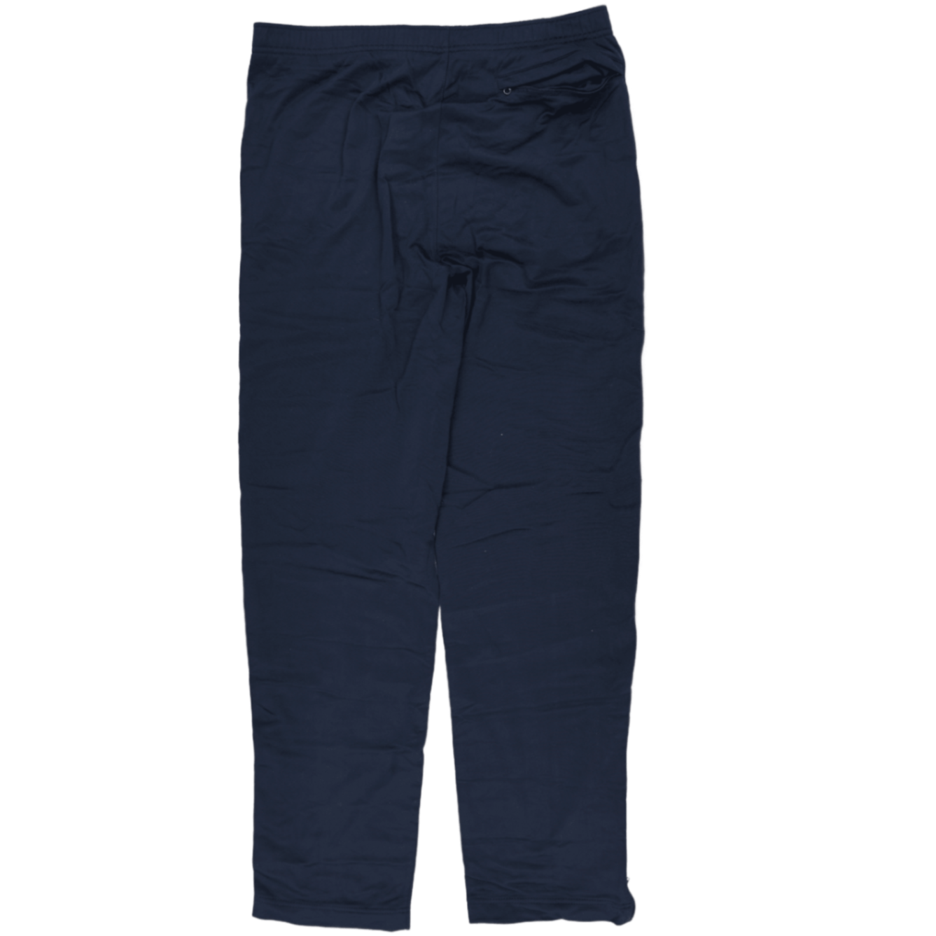 Nike Navy Blue Lightweight Trousers Large 36 in Waist 32 in Inseam Polyester Sportswear