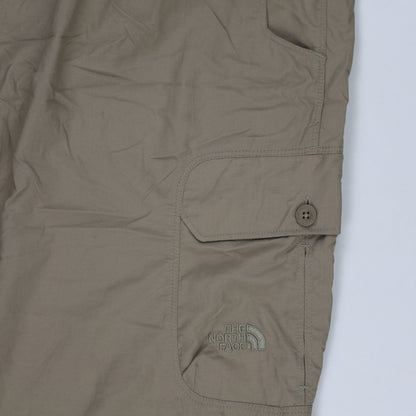The North Face Men's Khaki Cargo Trousers XL 32 Inseam Nylon Blend