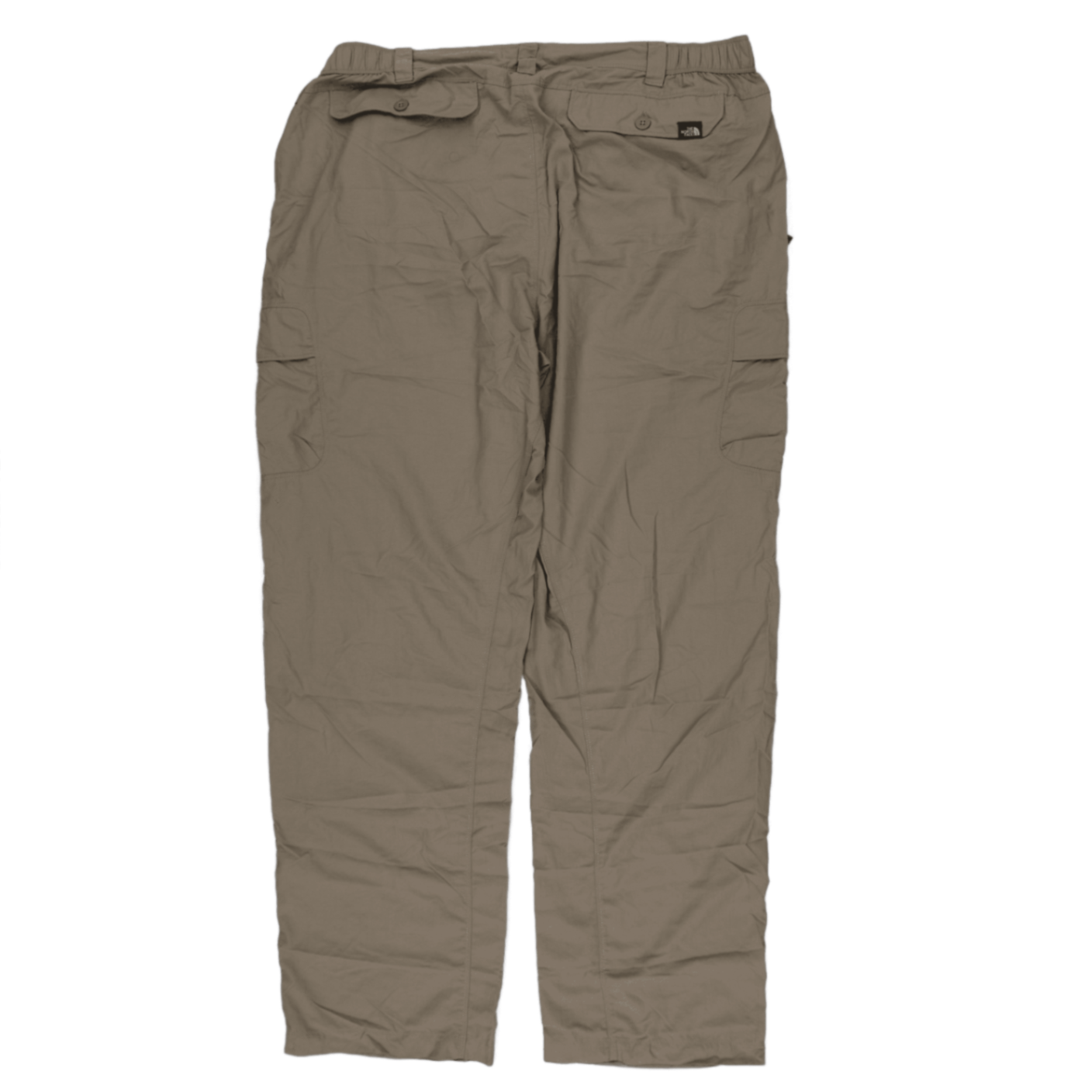 The North Face Men's Khaki Cargo Trousers XL 32 Inseam Nylon Blend