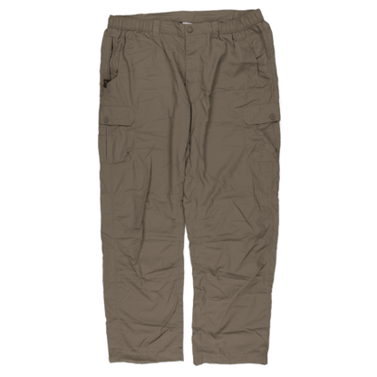 The North Face Men's Khaki Cargo Trousers XL 32 Inseam Nylon Blend