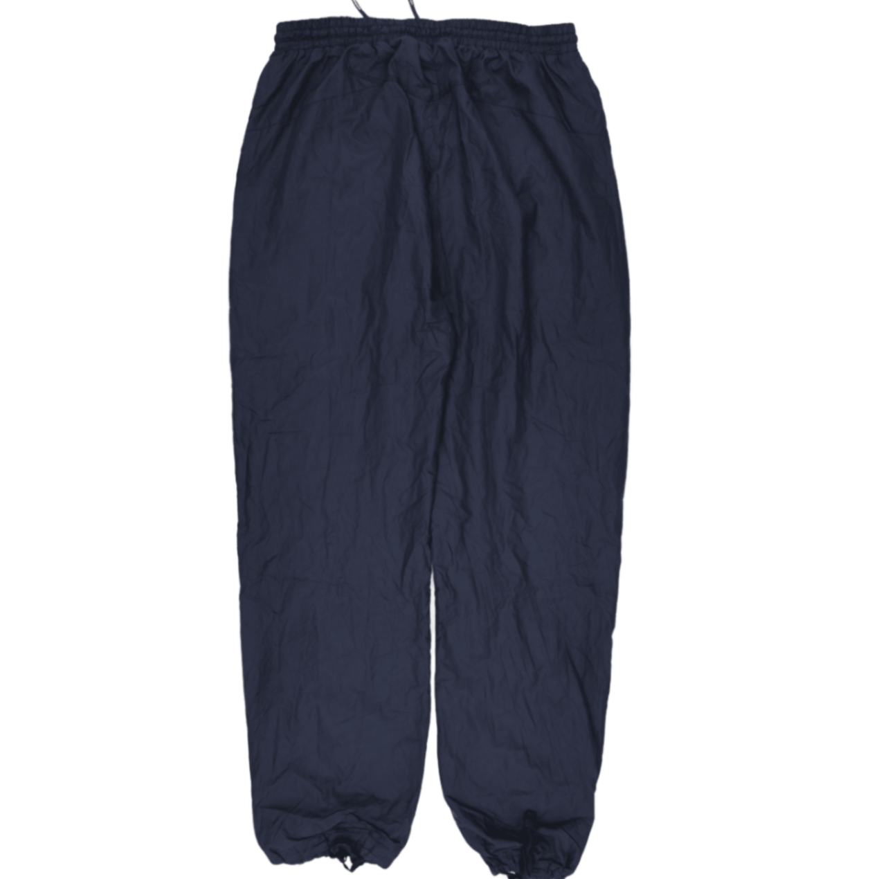 Umbro Navy Blue Track Bottoms Men's Large 78cm Inseam Nylon Trousers