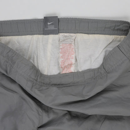 Nike Men's Grey Lightweight Sports Track Trousers Size Large 32 Inseam 36 Waist Polyester
