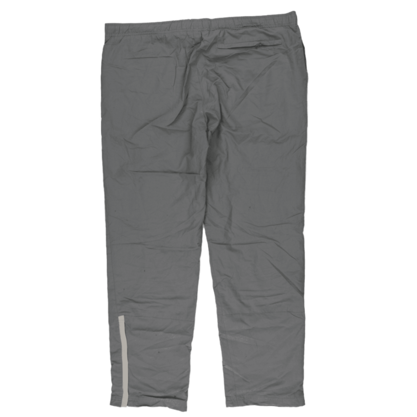 Nike Men's Grey Lightweight Sports Track Trousers Size Large 32 Inseam 36 Waist Polyester