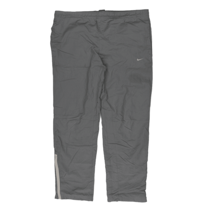 Nike Men's Grey Lightweight Sports Track Trousers Size Large 32 Inseam 36 Waist Polyester