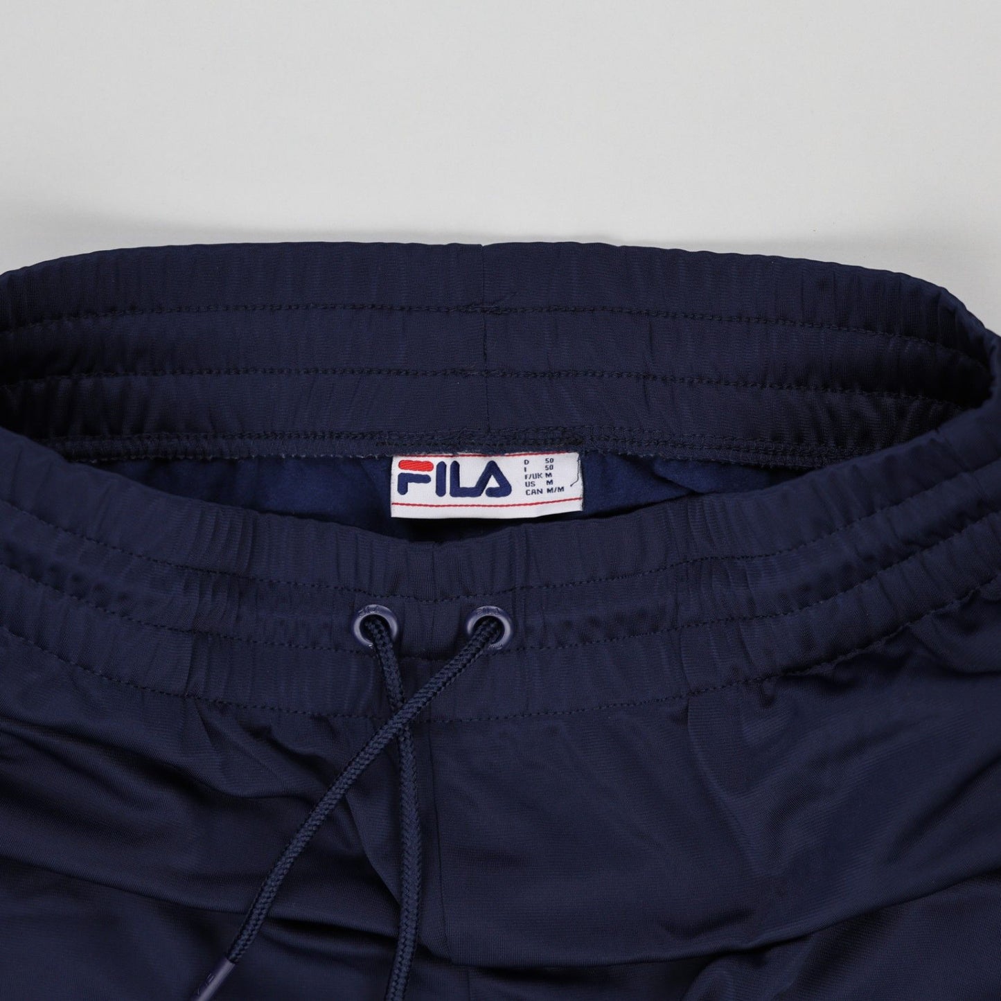 Fila Navy Blue Joggers Large 76cm Inseam 86cm Waist Polyester Blend