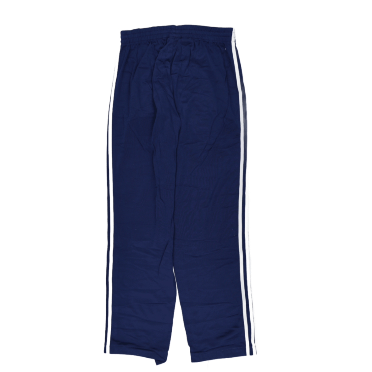 adidas Navy Blue Track Bottoms Extra Small Polyester Vintage Men's Trousers