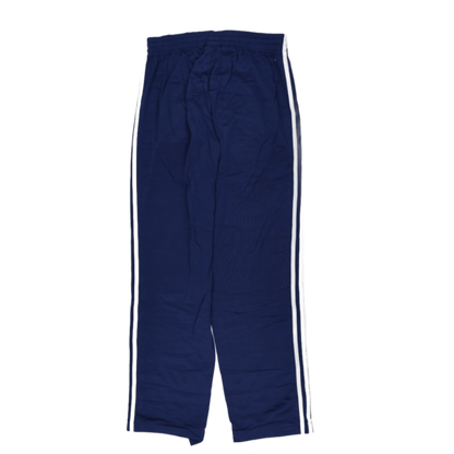adidas Navy Blue Track Bottoms Extra Small Polyester Vintage Men's Trousers