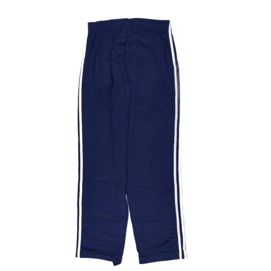 adidas Navy Blue Track Bottoms Extra Small Polyester Vintage Men's Trousers