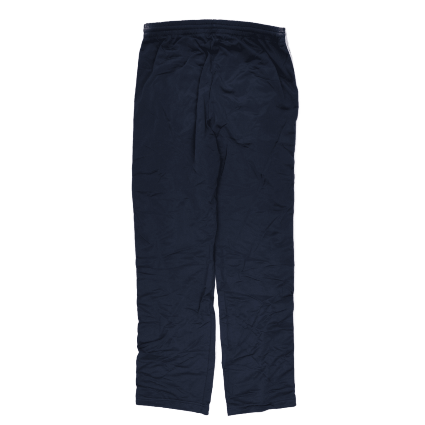Kappa Navy Blue Track Pants Large Polyester Vintage Side Logo Tape