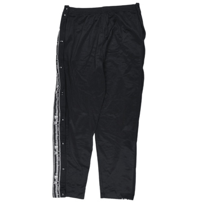 Champion Vintage Black Track Pants Mens Medium 78cm Inseam 80cm Waist Polyester